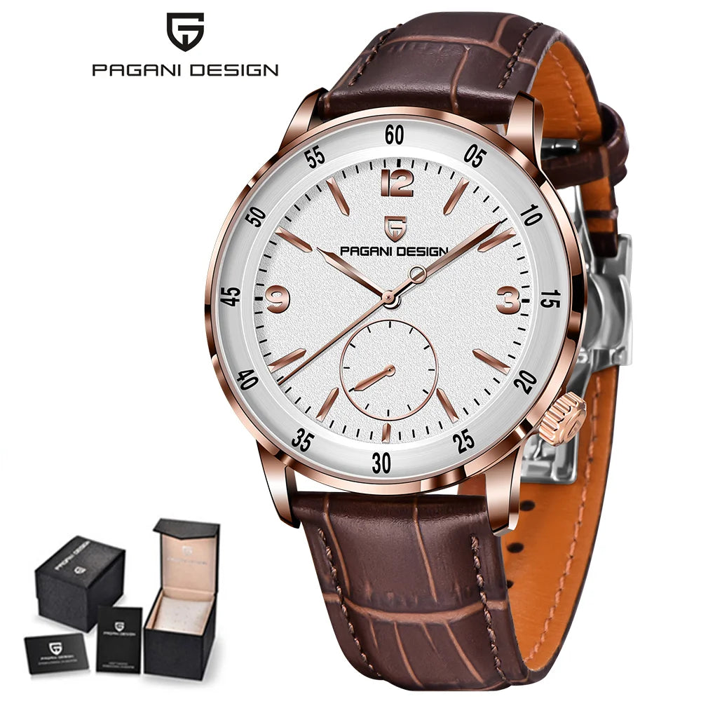 Pagani Design PD-1790 – 42 mm Herren-Automatikuhr mit Saphirglas, 10 Bar wasserdicht