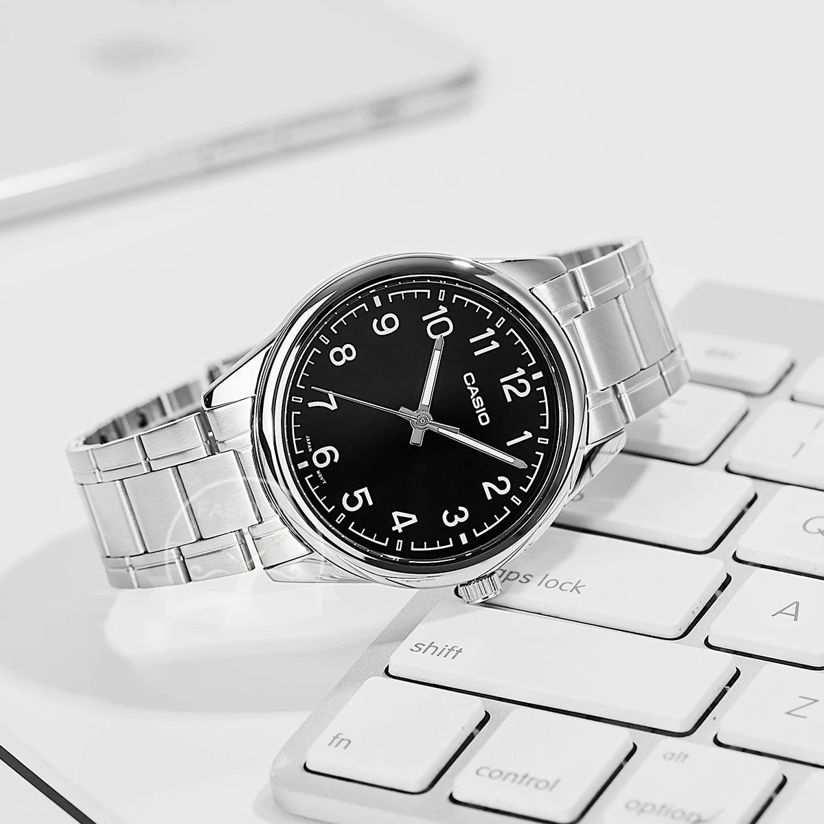 Casio Herrenuhr MTP-V005D-1B4 – Klassische Quarzuhr mit Analoganzeige