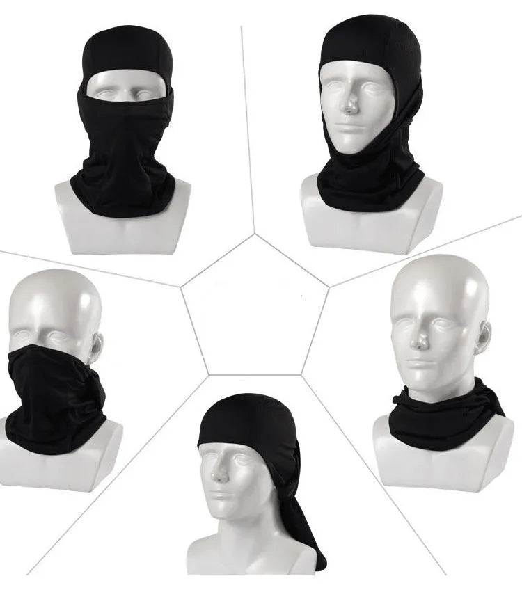 Taktische Camouflage Balaclava – Vollgesichtsmaske für Jagd, Radfahren & Wargame