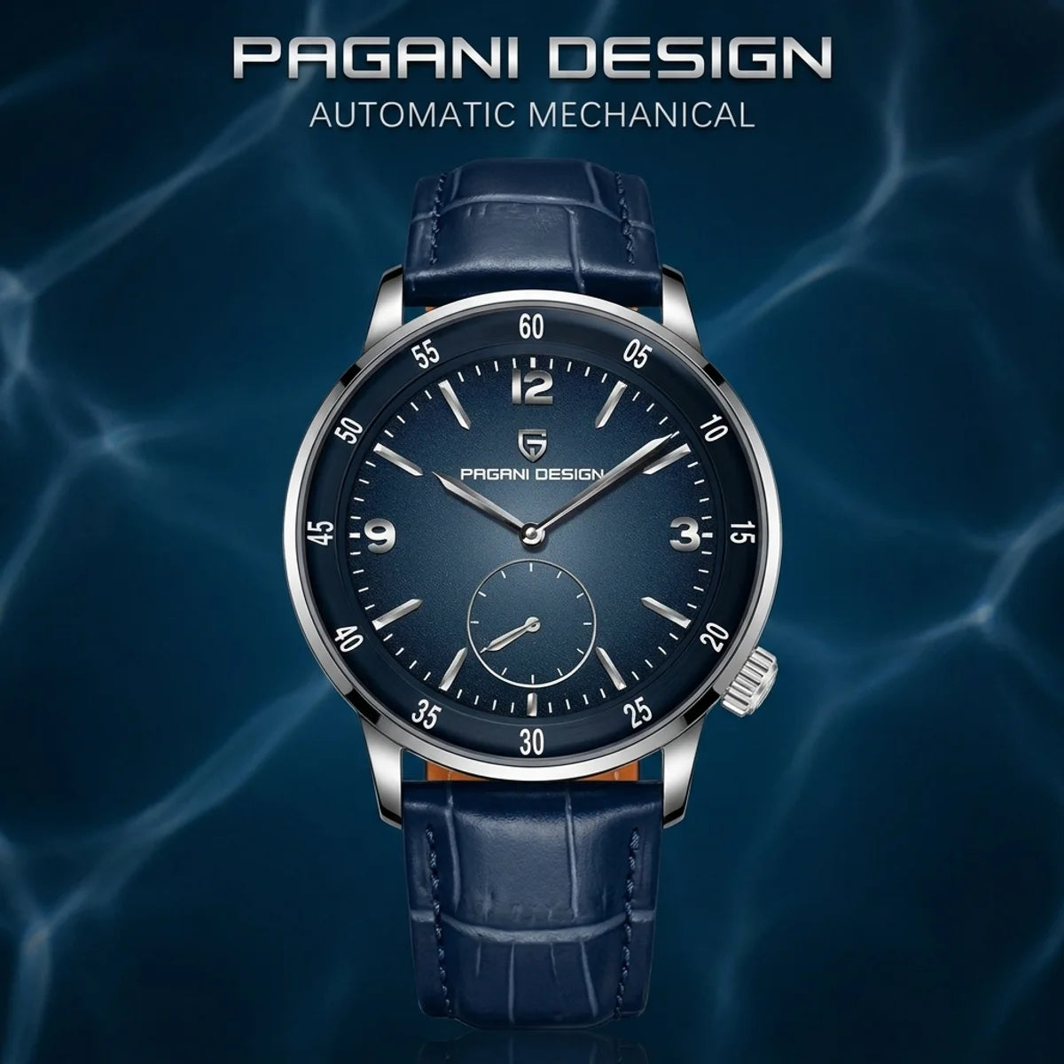 Pagani Design PD-1790 – 42 mm Herren-Automatikuhr mit Saphirglas, 10 Bar wasserdicht