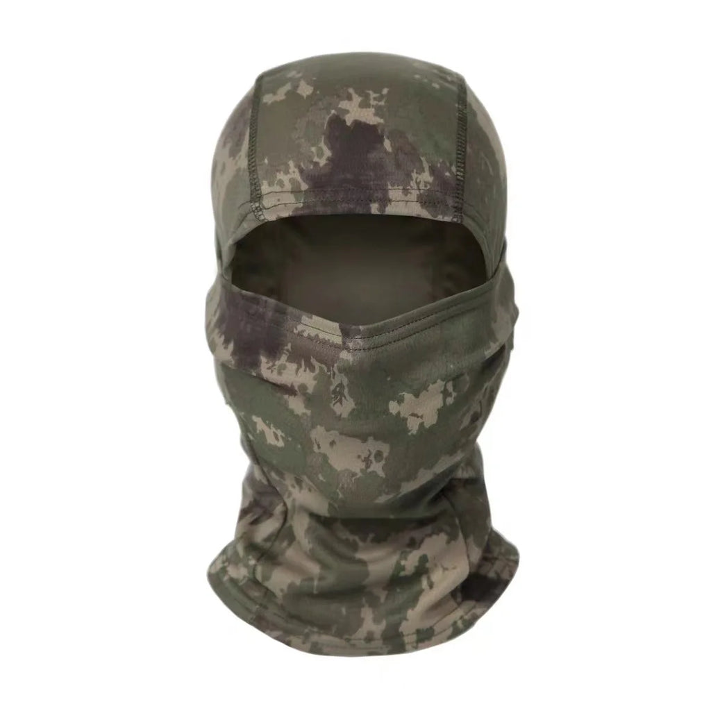 Taktische Camouflage Balaclava – Vollgesichtsmaske für Jagd, Radfahren & Wargame