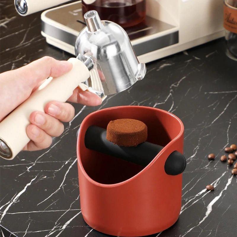 Kaffeesatz-Abklopfbehälter – Rutschfester Behälter für Espressopulver