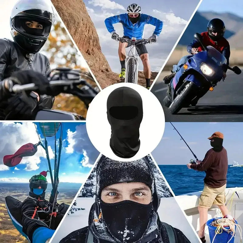 Ice Silk Gesichtsmaske – UV-Schutz, winddicht, für Radfahren, Angeln & Motorrad
