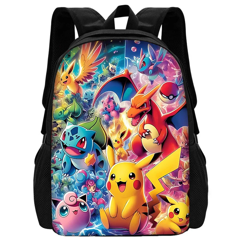 Niedlicher Potdemiel-Cartoon-Schulrucksack (Ball-Motiv) für Kinder – inklusive Lunchtasche und Federmäppchen – für Jungen und Mädchen – das perfekte Geschenk