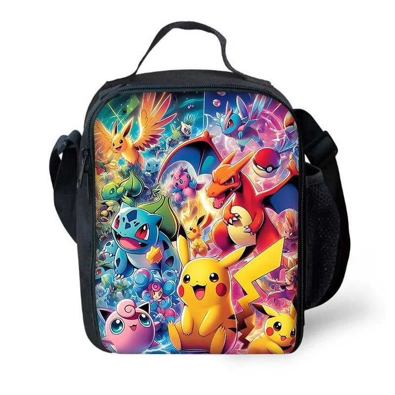 Niedlicher Potdemiel-Cartoon-Schulrucksack (Ball-Motiv) für Kinder – inklusive Lunchtasche und Federmäppchen – für Jungen und Mädchen – das perfekte Geschenk
