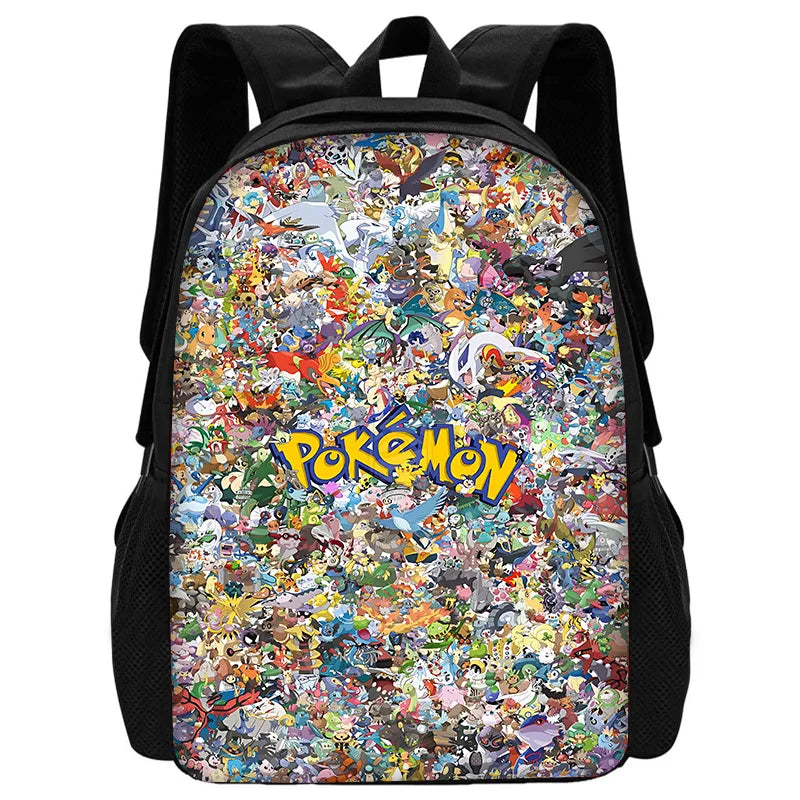 Niedlicher Potdemiel-Cartoon-Schulrucksack (Ball-Motiv) für Kinder – inklusive Lunchtasche und Federmäppchen – für Jungen und Mädchen – das perfekte Geschenk