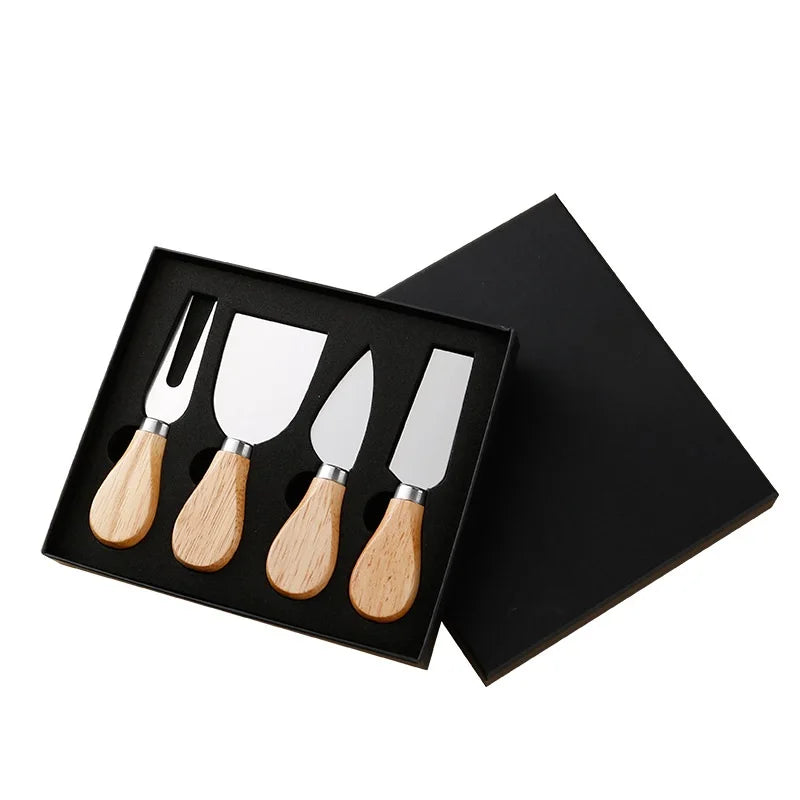 Kreatives Käseschneider-Set für die Küche im Karton