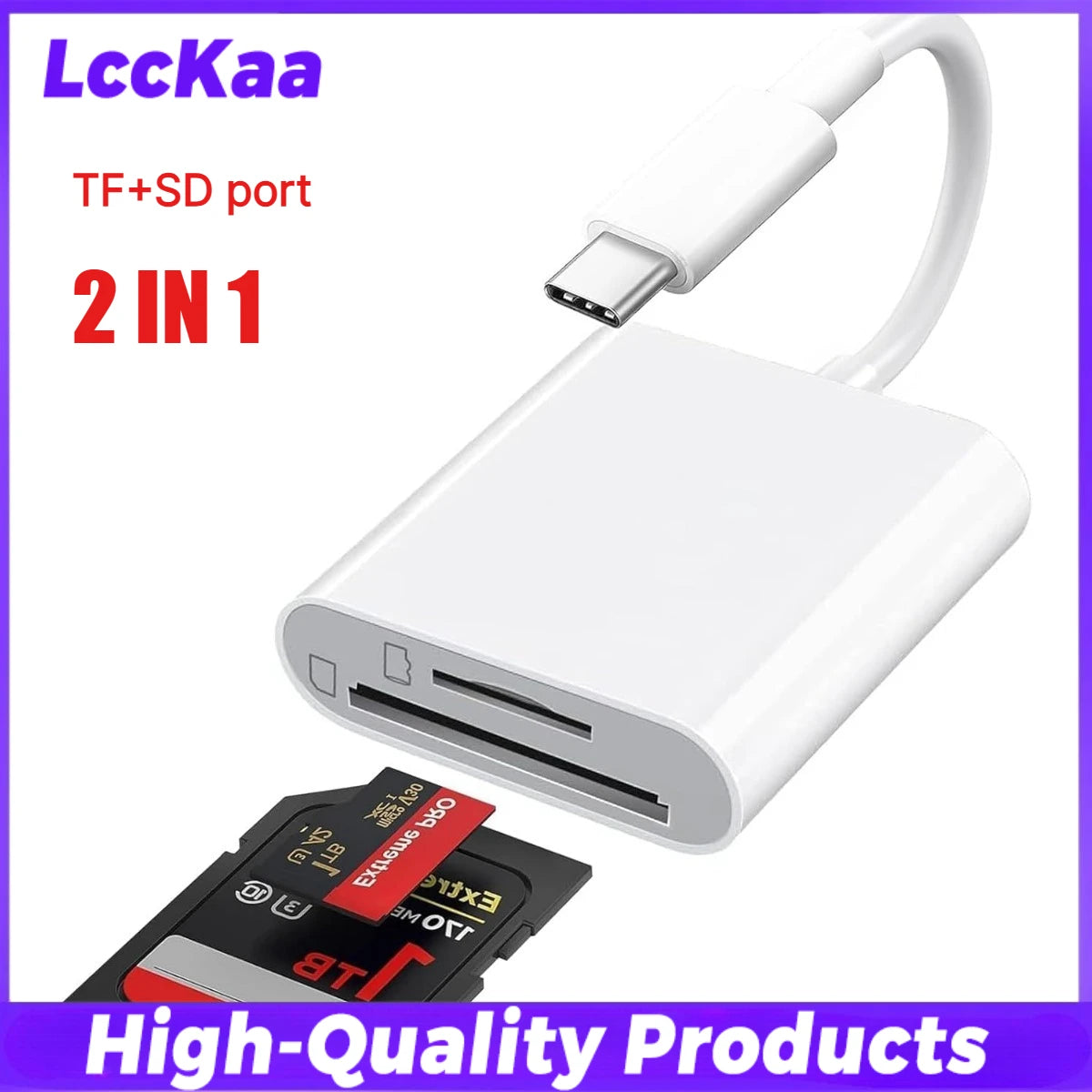 7-in-1 / 8-in-1 USB-C-Hub-Erweiterung – Multiport-Adapter, Typ-C-Splitter-Dock mit USB-3.0-Anschluss für Xiaomi-Smartphones und -Tablets, schnelle Datenübertragung