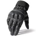 Taktische Touchscreen-Handschuhe aus PU-Leder – Vollfinger, rutschfest, für Outdoor & Sport