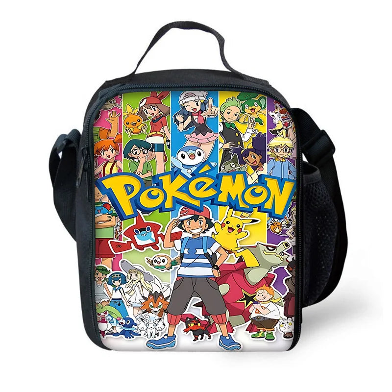 Niedlicher Potdemiel-Cartoon-Schulrucksack (Ball-Motiv) für Kinder – inklusive Lunchtasche und Federmäppchen – für Jungen und Mädchen – das perfekte Geschenk