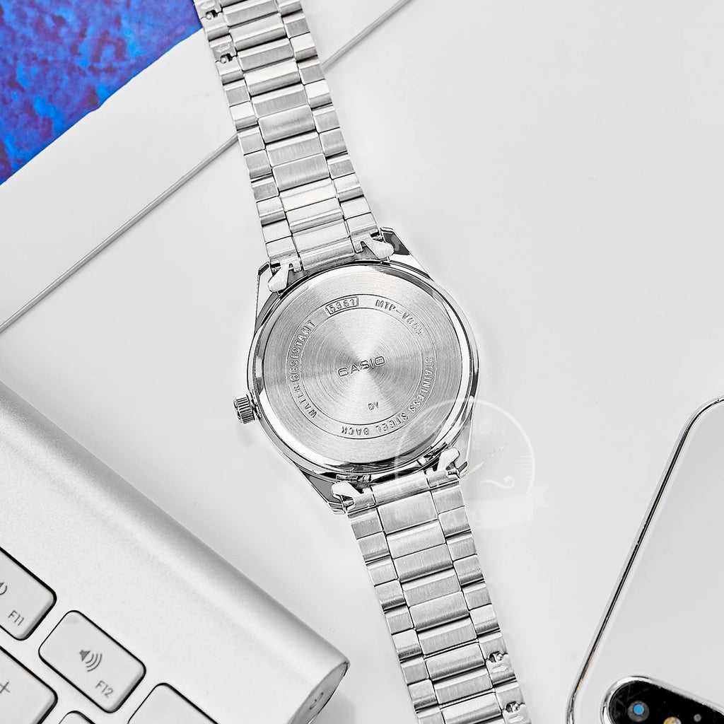 Casio Herrenuhr MTP-V005D-1B4 – Klassische Quarzuhr mit Analoganzeige