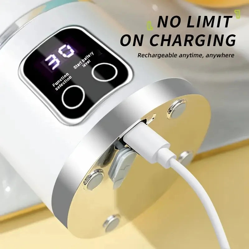 Tragbarer USB-Mixer – Handmixer für Smoothies, Milchshakes & Fruchtsäfte