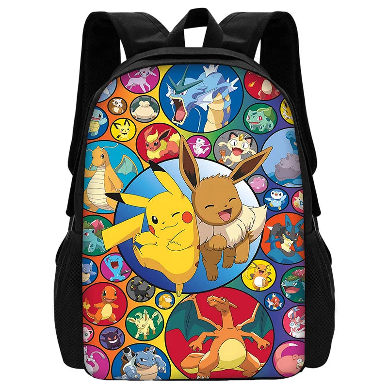Niedlicher Potdemiel-Cartoon-Schulrucksack (Ball-Motiv) für Kinder – inklusive Lunchtasche und Federmäppchen – für Jungen und Mädchen – das perfekte Geschenk