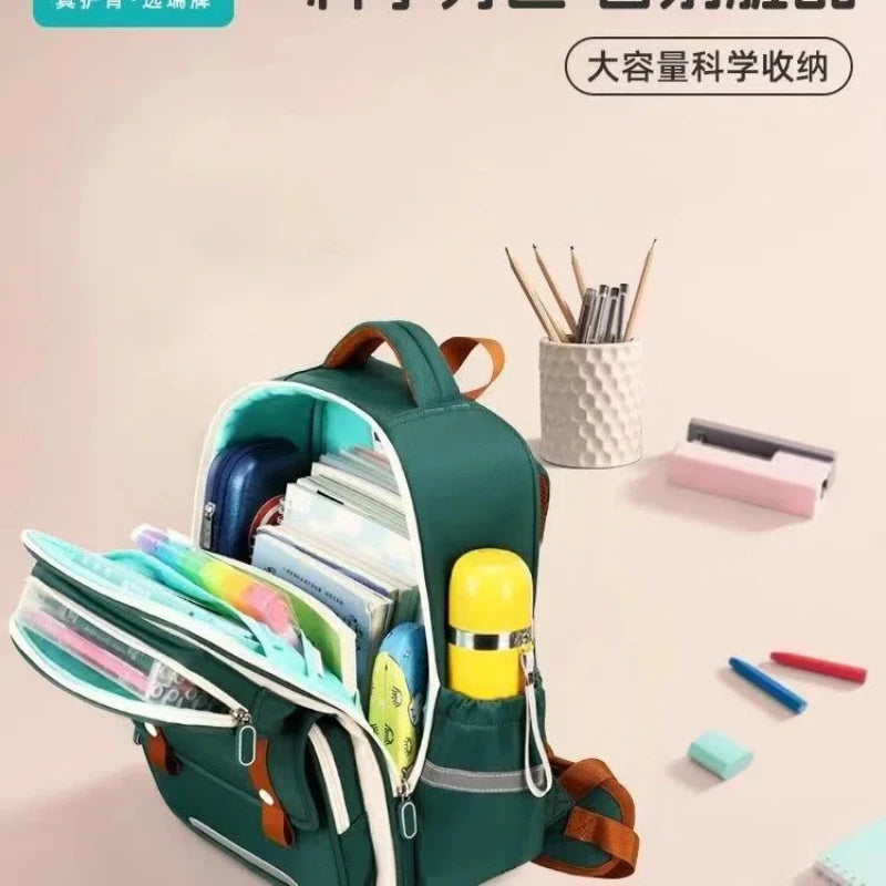 Kinderrucksack, Schulrucksack für Mädchen und Jungen, orthopädischer Schulrucksack, wasserdicht, Grundschulrucksack, Büchertasche, Mochila Infanti