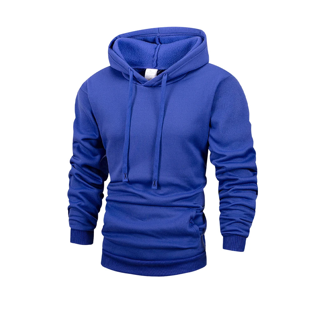 Herren Fleece Pullover Hoodie Unisex Herbst Winter Kapuzenpullover Oberbekleidung Mode Casual Hoodie für Männer Kleidung Mantel