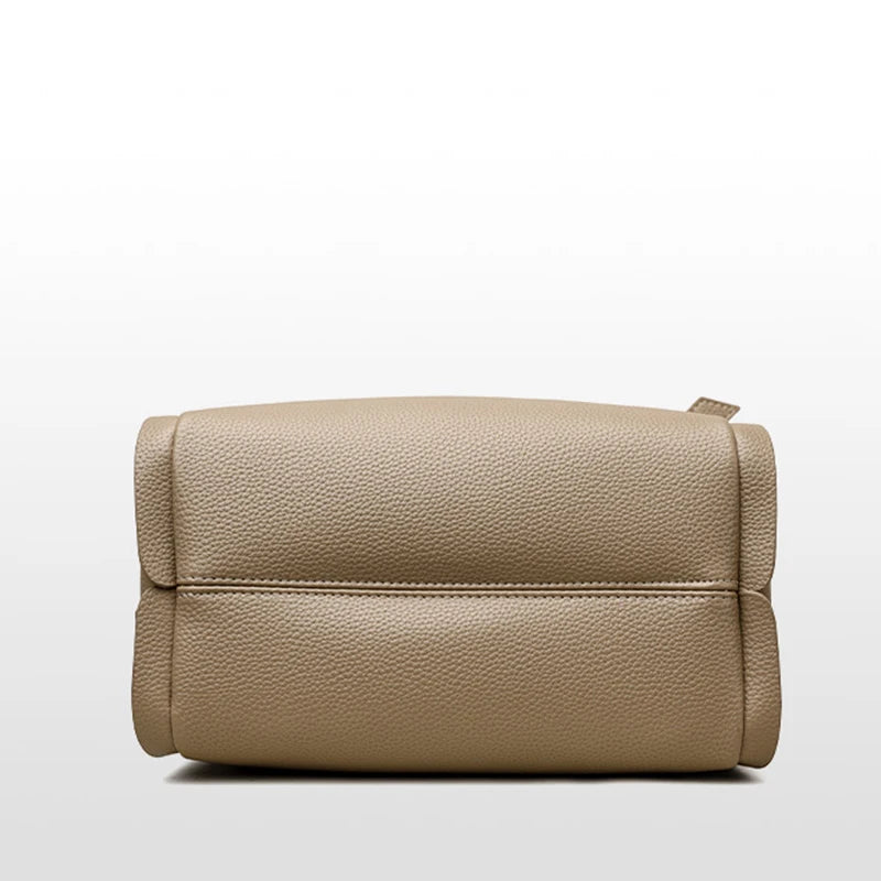 Retro Damen-Schultertasche mit Struktur-Optik – Große Kapazität, Umhängetasche & Beuteltasche