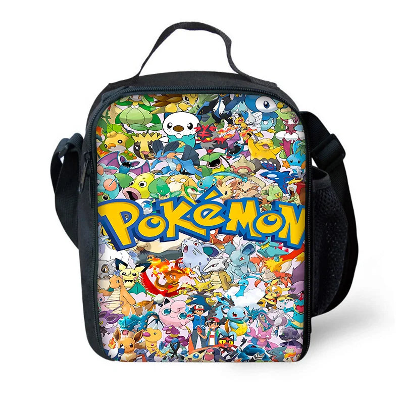 Niedlicher Potdemiel-Cartoon-Schulrucksack (Ball-Motiv) für Kinder – inklusive Lunchtasche und Federmäppchen – für Jungen und Mädchen – das perfekte Geschenk