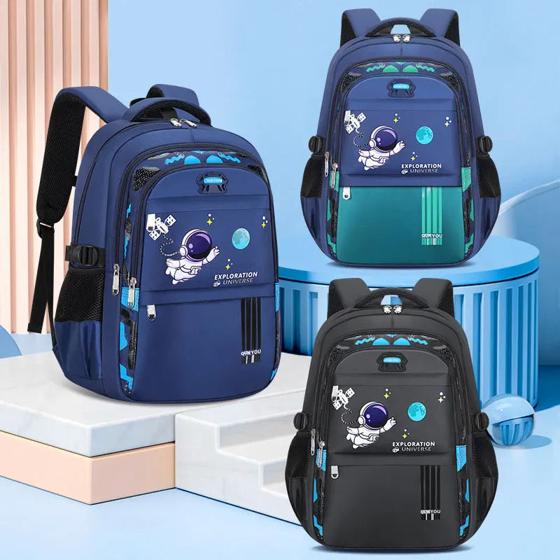 Kinderrucksack / Schulranzen für Jungen – Astronauten-Schulrucksack, wasserdicht, für die Grundschule