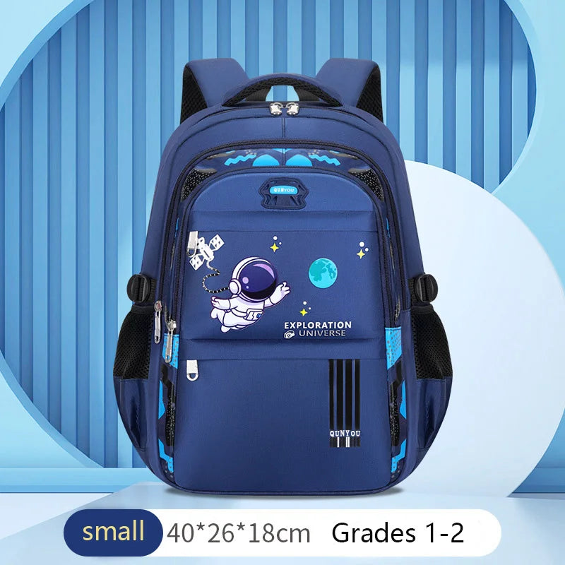 Kinderrucksack / Schulranzen für Jungen – Astronauten-Schulrucksack, wasserdicht, für die Grundschule