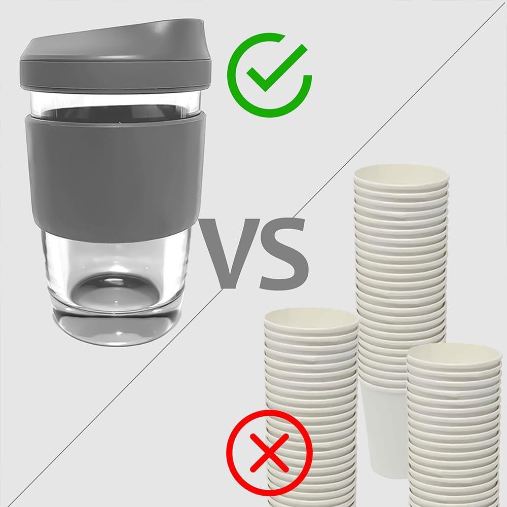 Coffee-to-go-Becher 320 ml – wiederverwendbar, BPA-frei & ideal für unterwegs